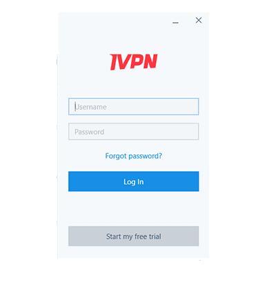 Login IVPN nella nostra recensione VPN IVPN